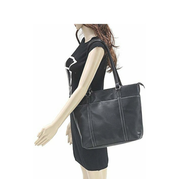 MANZOO Tote bag with padded compartment for laptop - Picture 3 of 7